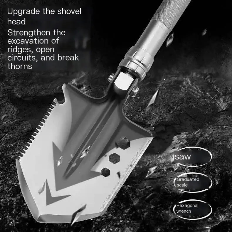 Multifunctional Folding Outdoor Military Shovel Tool