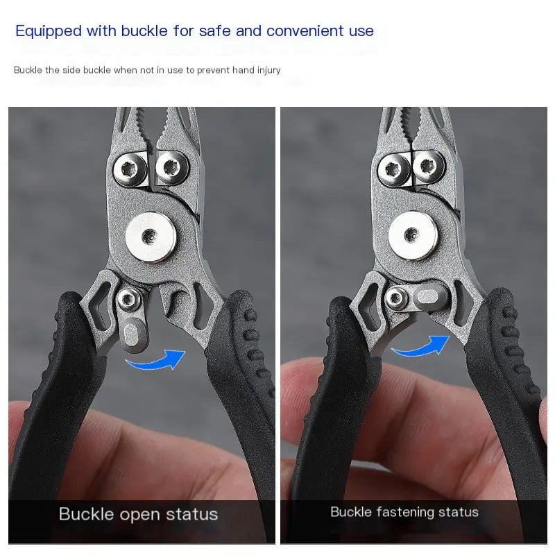 Japanese Mini Multi-Function Fishing Pliers and Scissors