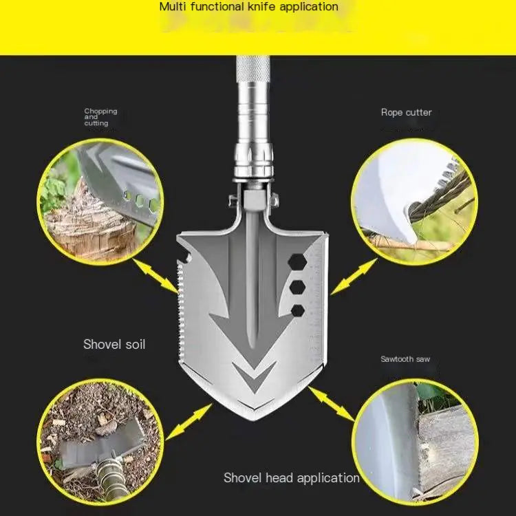 Multifunctional Folding Outdoor Military Shovel Tool