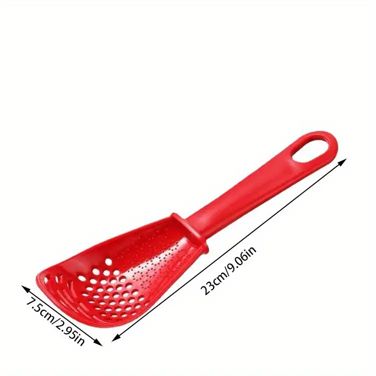 Multifunctional Kitchen Spoon for Grinding and Cooking
