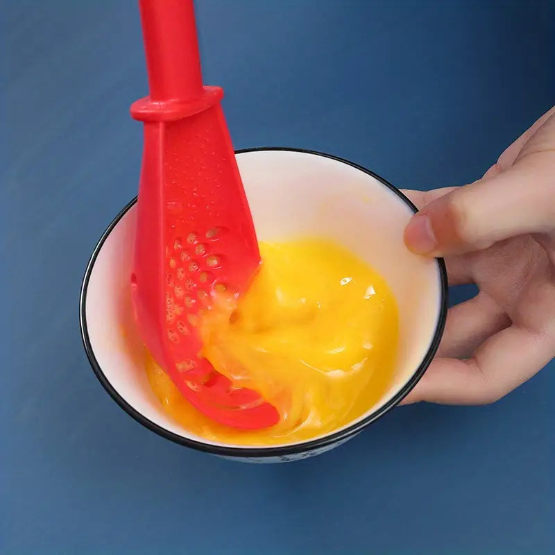 Multifunctional Kitchen Spoon for Grinding and Cooking