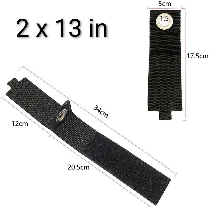 Outdoor Camping Nylon Hook and Loop Storage Straps