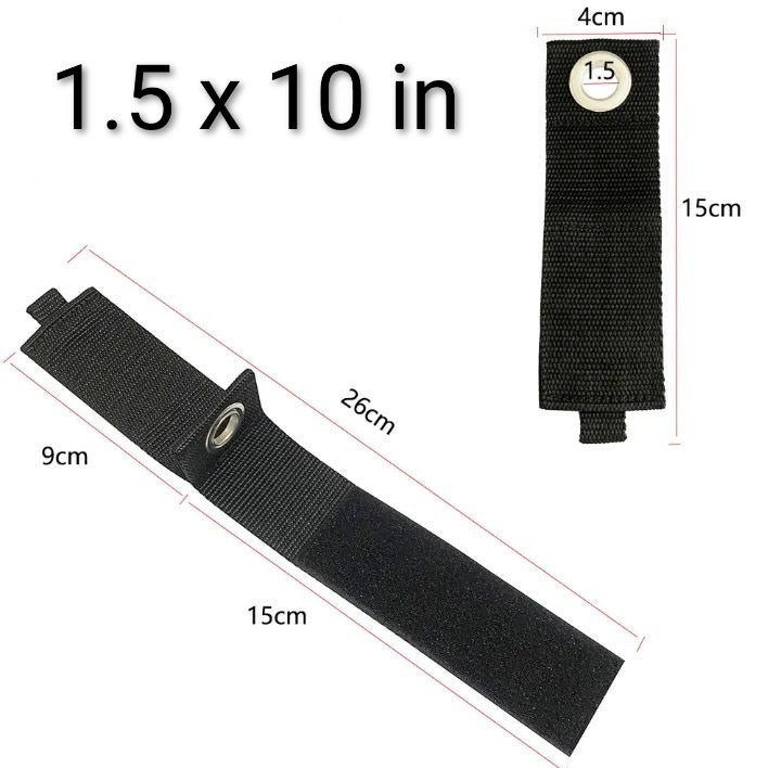 Outdoor Camping Nylon Hook and Loop Storage Straps