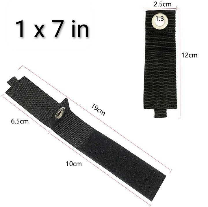 Outdoor Camping Nylon Hook and Loop Storage Straps