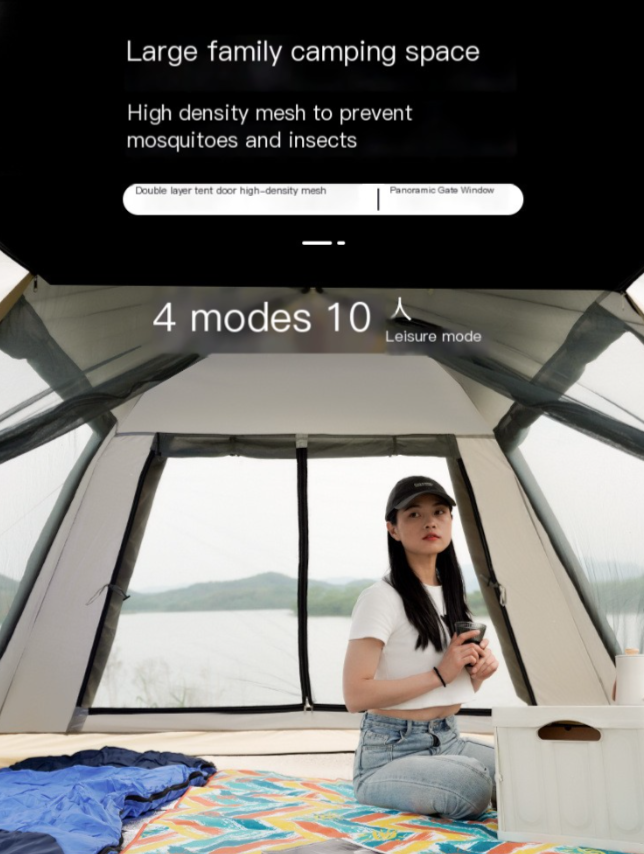 Automatic Outdoor Tent for 1-2 | 3-4 | 5-8 People Camping