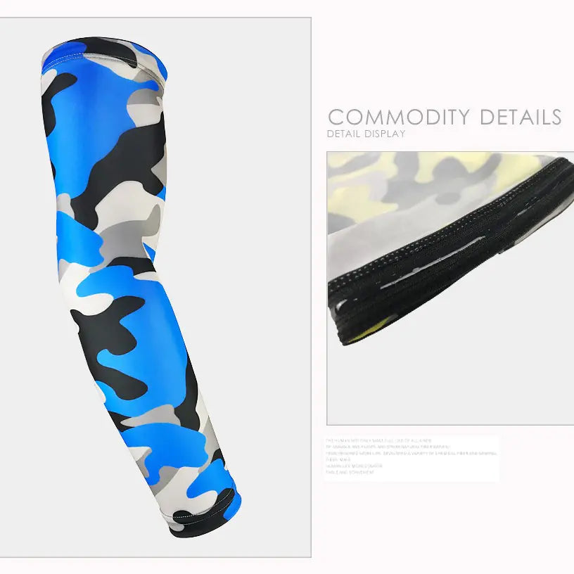 Extended Protective Lycra Arm Guard for Sports