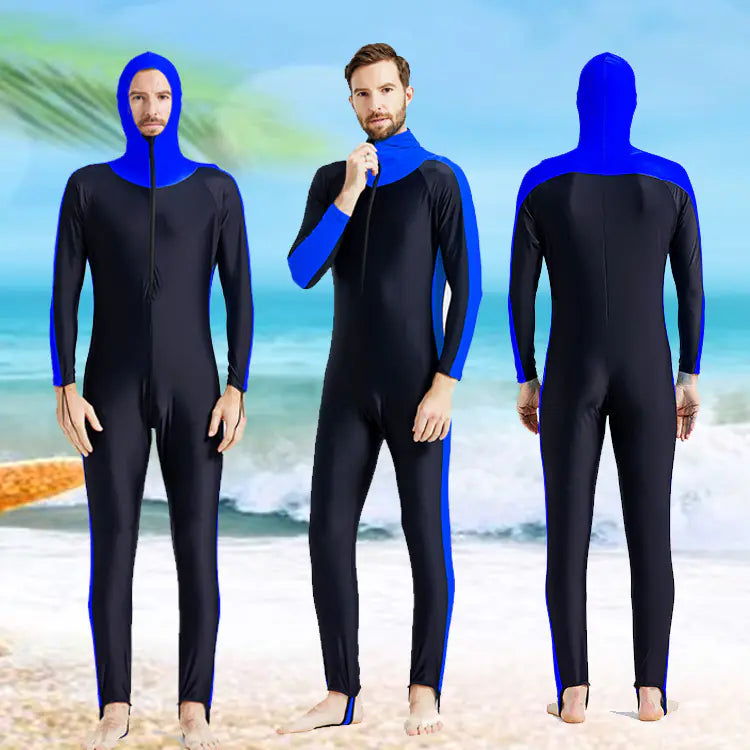 Hooded Wetsuit for Water Sports - Full Body Protection