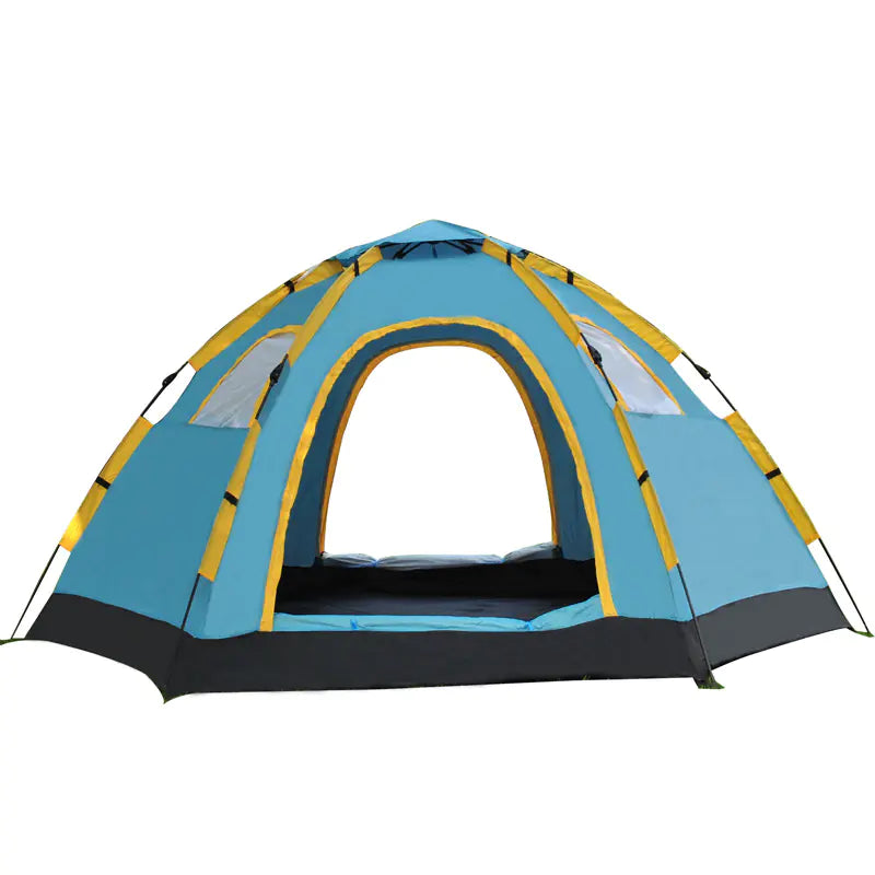 Quick-Open Hexagon Tent for 5-8 People