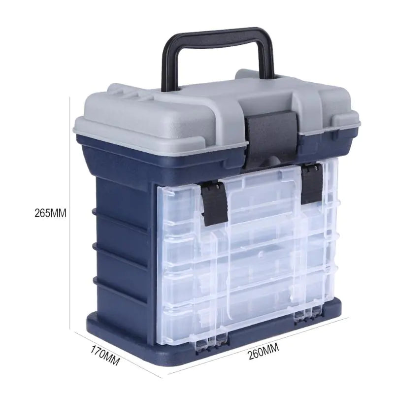Multi-Functional Fishing Tackle Storage Box