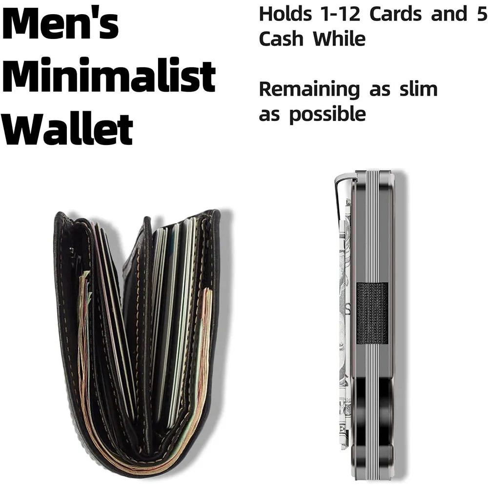 Aluminum Alloy Men's Wallet Card