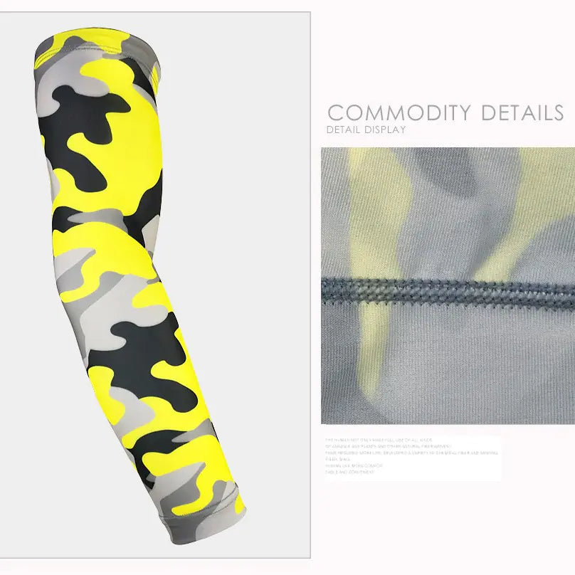 Extended Protective Lycra Arm Guard for Sports