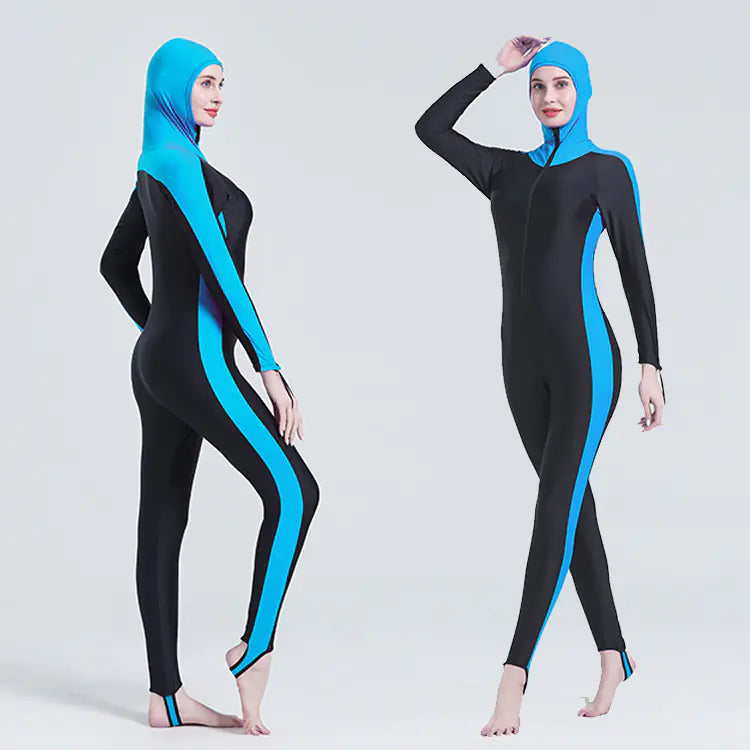 Hooded Wetsuit for Water Sports - Full Body Protection