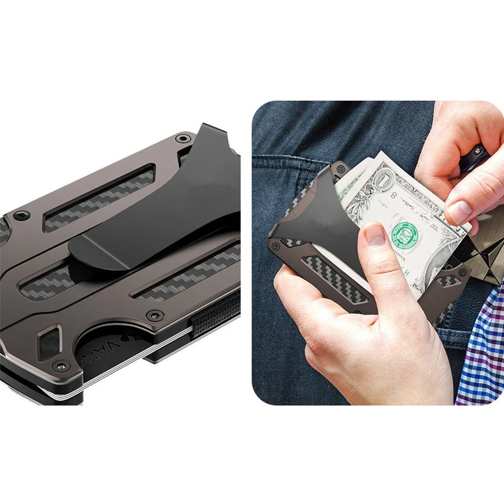 Aluminum Alloy Men's Wallet Card